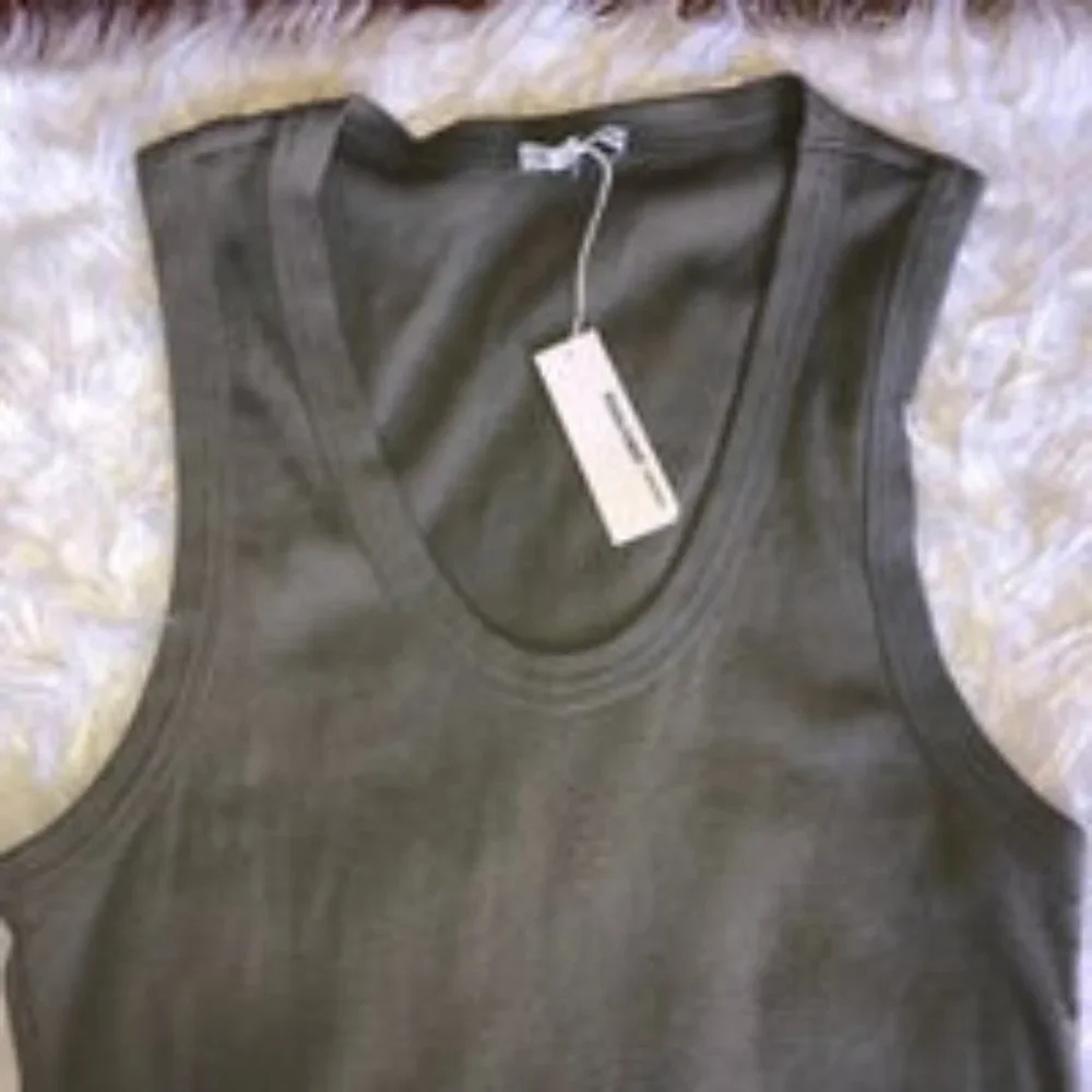James Perse Ribbed Tank Dress - Picture 5 of 10
